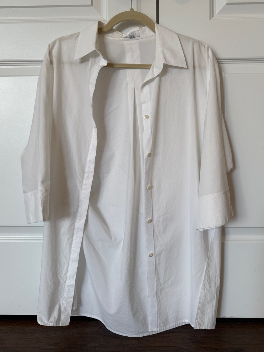 Classic White Escada Sport Button-Up Shirt